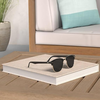 Retro Semi-Rimless Sunglasses